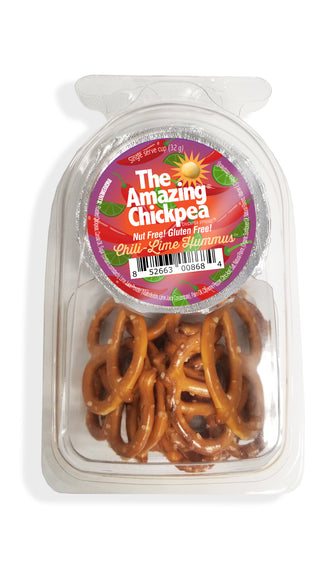 Chilli Lime Cups + Pretzels