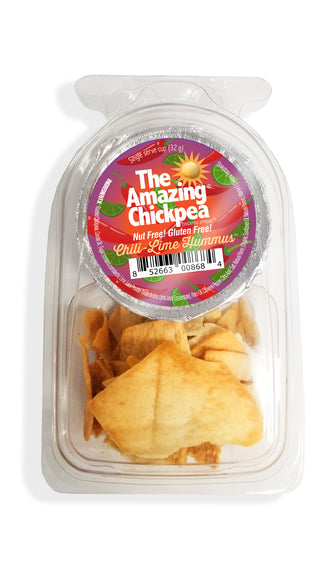 Chilli Lime Cups + Pita Chips