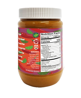 The Amazing Chickpea Chilli Lime Spread 16 oz Jars