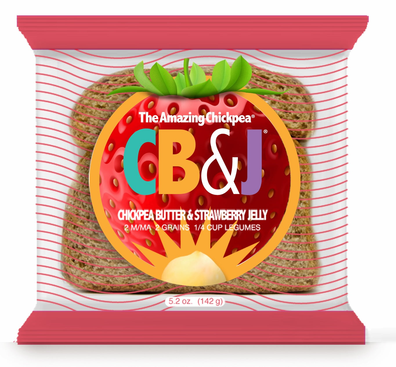 CB&J™ Creamy & Strawberry Jelly
