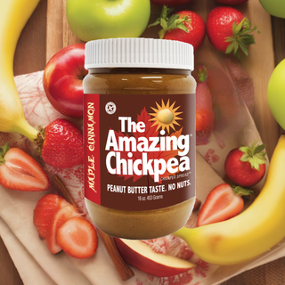The Amazing Chickpea Maple Cinnamon Spread 16 oz Jars