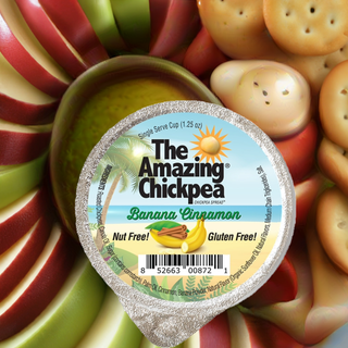 The Amazing Chickpea Banana Cinnamon Spread 1.25 oz Cups