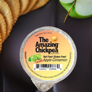The Amazing Chickpea Apple Cinnamon Spread 1.25 oz Cups