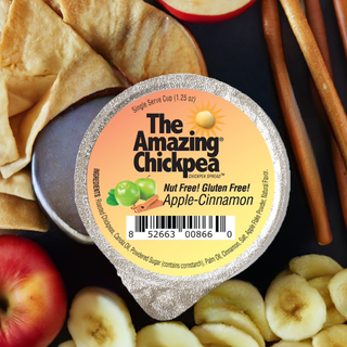 The Amazing Chickpea Apple Cinnamon Spread 1.25 oz Cups