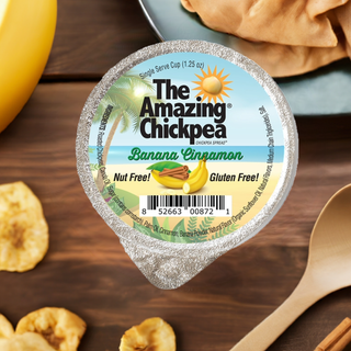 The Amazing Chickpea Banana Cinnamon Spread 1.25 oz Cups