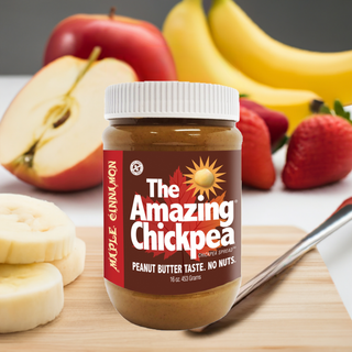 The Amazing Chickpea Maple Cinnamon Spread 16 oz Jars