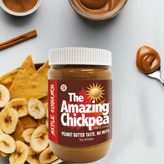The Amazing Chickpea Maple Cinnamon Spread 16 oz Jars