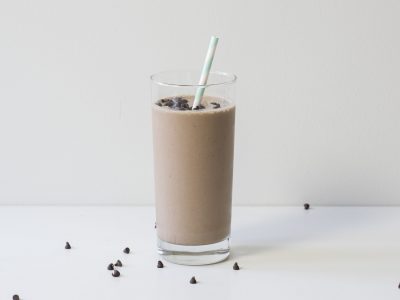 Smoothie made from Roasted Chickpea Powder